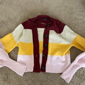 Cropped cardigan